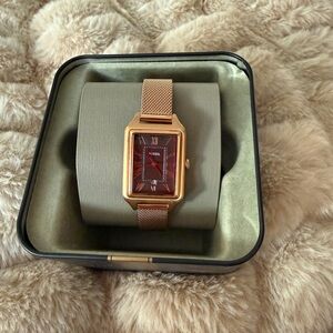 Fossil Rosegold and Brown Watch